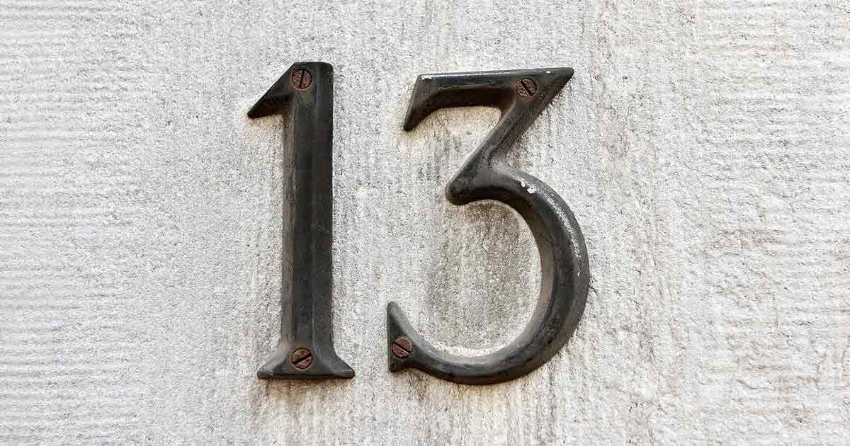 Тайны числа 13: число 13 — счастливое или несчастливое?