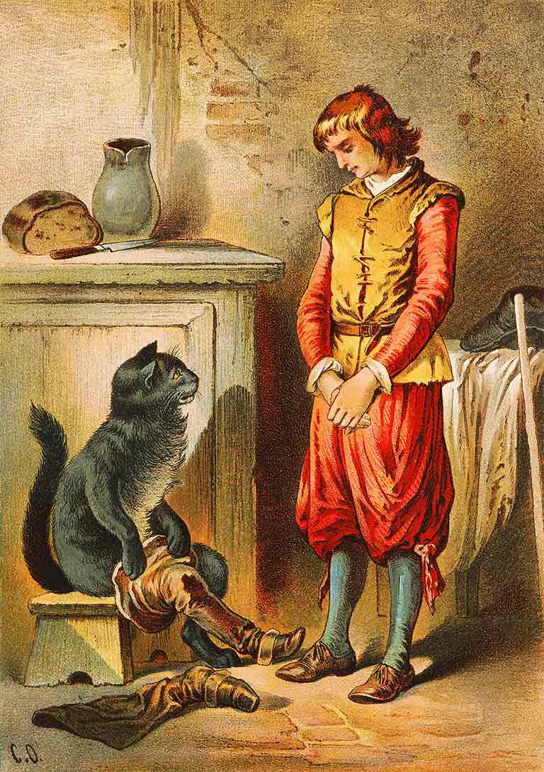 «Господин кот, или Кот в сапогах» — одна из наиболее известных сказок французского писателя Шарля Перро